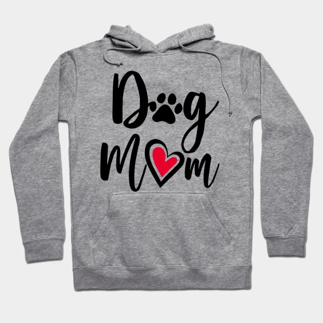 Dog Mom Gift for Women Dog Lovers Hoodie by KsuAnn